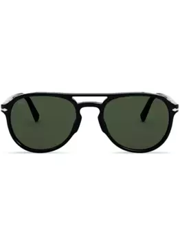 Солнцезащитные очки-пилоты Persol, черный