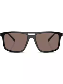 Солнцезащитные очки-пилоты Prada PR A22S Prada Eyewear, черный