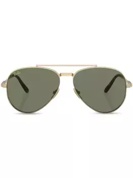 Солнцезащитные очки-пилоты Ray-Ban, золотой