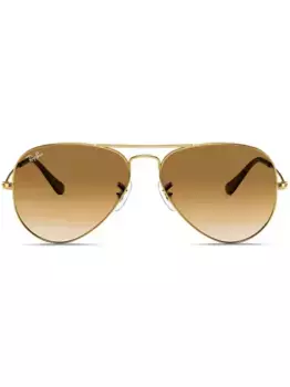 Солнцезащитные очки-пилоты RB3025L Ray-Ban, золотой