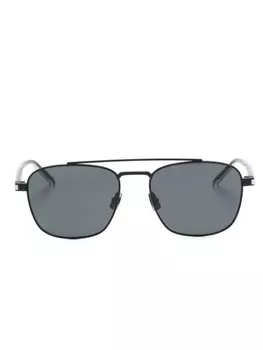 Солнцезащитные очки-пилоты Saint Laurent, серый