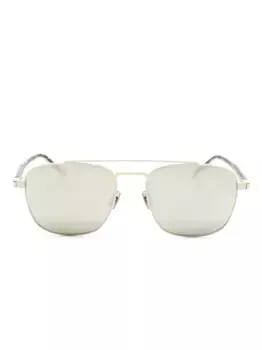 Солнцезащитные очки-пилоты SL 665 Saint Laurent Eyewear, нейтральный