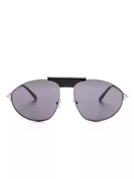 Солнцезащитные очки-пилоты TOM FORD Eyewear, серый