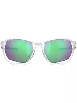 Солнцезащитные очки Plazma Oakley, белый