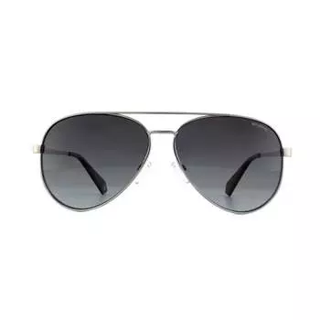 Солнцезащитные очки pld 6069/s/x 6lb wj рутениево-серые градиентные поляризованные Polaroid, серый