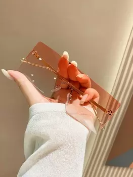 Солнцезащитные очки пляжные, розовый