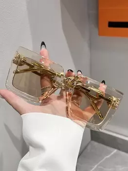 Солнцезащитные очки пляжные, золотой