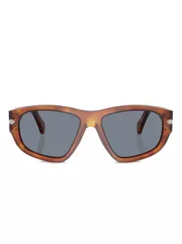 Солнцезащитные очки PO0050S в геометричной оправе Persol, коричневый