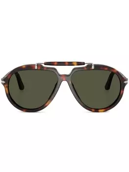 Солнцезащитные очки PO0202S Persol, коричневый