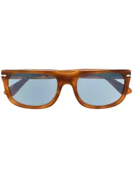 Солнцезащитные очки PO3271S в квадратной оправе Persol, коричневый
