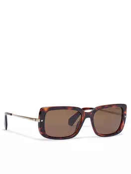 Солнцезащитные очки Polaroid, коричневый