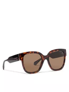 Солнцезащитные очки Polaroid, коричневый