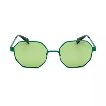 Солнцезащитные очки Polaroid Metal, зеленый