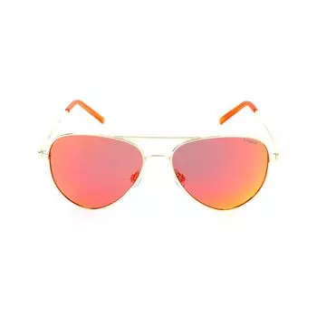 Солнцезащитные очки Polaroid Metal, золотой