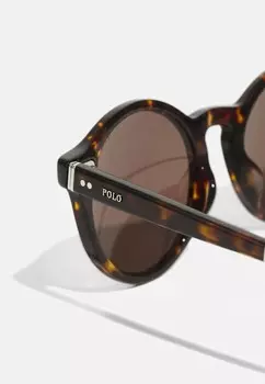 Солнцезащитные очки Polo Ralph Lauren, темно-коричневый