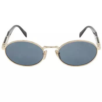 Солнцезащитные очки Prada Eyewear Pr 65zs, серый, золотой