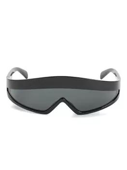 Солнцезащитные очки Prada Eyewear с защитной оправой, черный