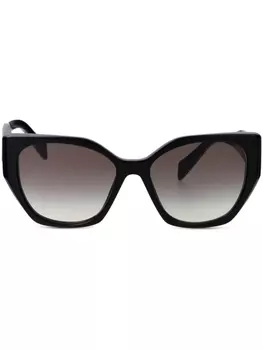 Солнцезащитные очки Prada Eyewear в квадратной оправе, черный