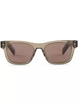 Солнцезащитные очки Prada Eyewear в квадратной оправе, нейтральный