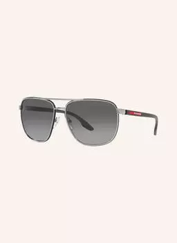 Солнцезащитные очки PRADA LINEA ROSSA PS 50YS, серый