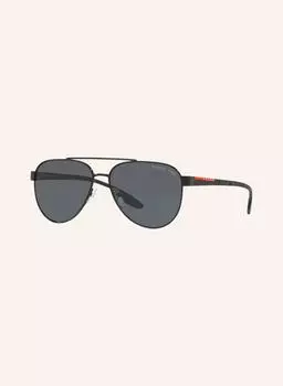 Солнцезащитные очки PRADA LINEA ROSSA PS 54TS, черный