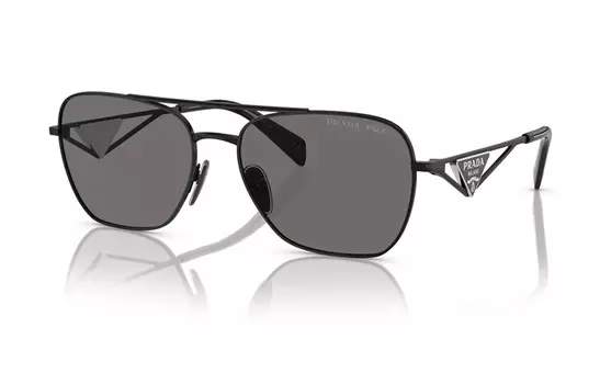 Солнцезащитные очки Prada Pilot женские, черный