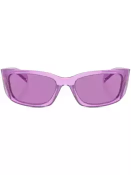 Солнцезащитные очки Prada PR A14S в овальной оправе Prada Eyewear, розовый