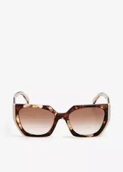 Солнцезащитные очки Prada Prada Eyewear Collection, коричневый