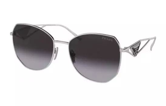 Солнцезащитные очки Prada, серебряный