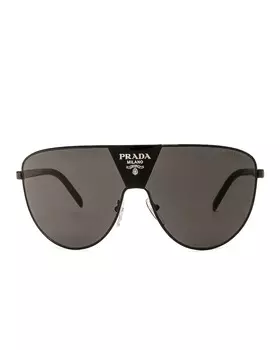 Солнцезащитные очки Prada Shield, черный