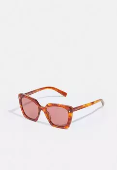 Солнцезащитные очки Prada, светло-черепаховый
