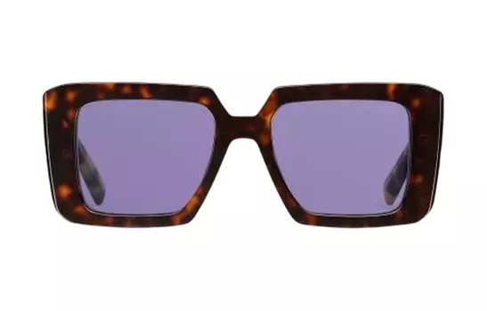 Солнцезащитные очки Prada женские, коричневый