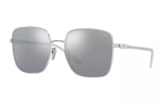Солнцезащитные очки Prada женские, серебряный
