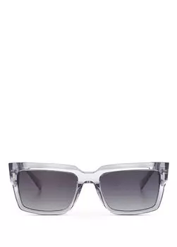 Солнцезащитные очки прямоугольной формы Burcu Esmersoy x Hermossa HM 1665 C3 Hermossa, серый