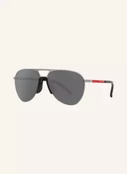 Солнцезащитные очки ps 51xs PRADA LINEA ROSSA, цвет 5AV07U - GRAU/GRAU VERSPIEGELT