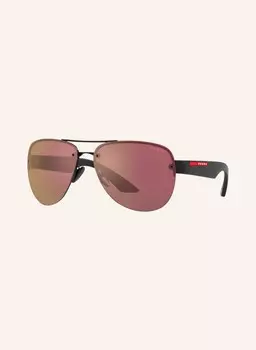 Солнцезащитные очки ps 55ys PRADA LINEA ROSSA, цвет 1BO10A - SCHWARZ/DUNKELGRAU VERSPIEGELT