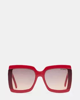 Солнцезащитные очки Purdie Sunglasses Steve Madden, красный