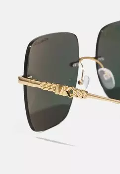 Солнцезащитные очки Qubec Michael Kors, однотонные зеленые