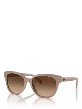 Солнцезащитные очки Ralph Lauren Ralph RA5305U Women's Cat's Eye, цвет shiny/solid/beige
