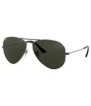 Солнцезащитные очки Ray-Ban Aviator Classic 58 мм, серый