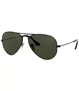 Солнцезащитные очки Ray-Ban Aviator Classic 58 мм, черный