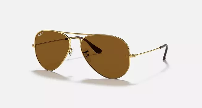 Солнцезащитные очки Ray-Ban AVIATOR CLASSIC, коричневый