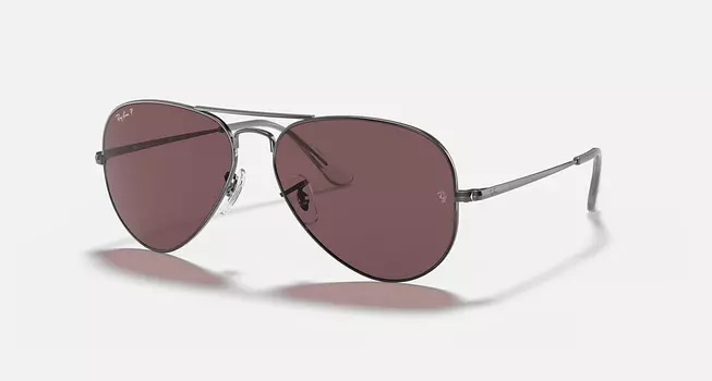 Солнцезащитные очки Ray-Ban AVIATOR METAL II, фиолетовый