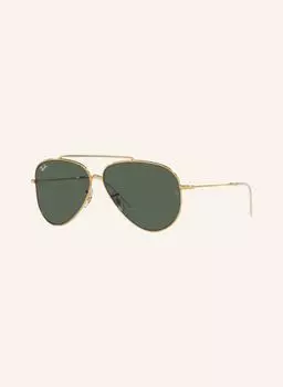 Солнцезащитные очки Ray-Ban AVIATOR REVERSE, золотой