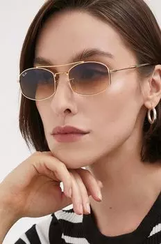 Солнцезащитные очки Ray-Ban, бежевый