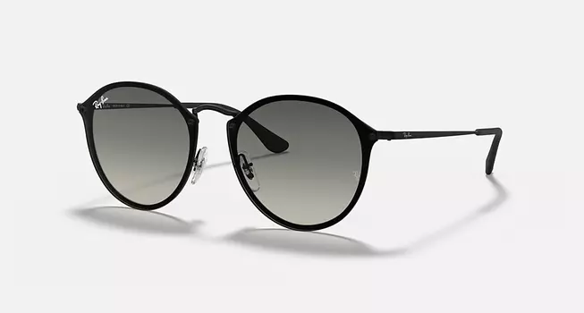 Солнцезащитные очки Ray-Ban BLAZE ROUND, серый градиент