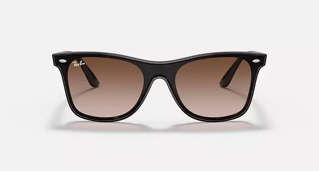 Солнцезащитные очки Ray-Ban BLAZE WAYFARER, коричневый градиент