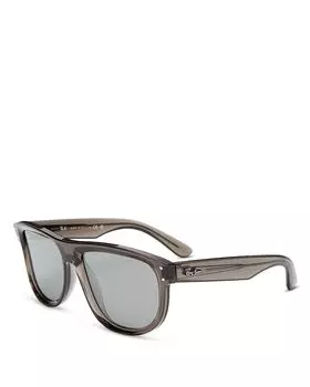 Солнцезащитные очки Ray-Ban Boyfriend Reverse, 56 мм Ray-Ban