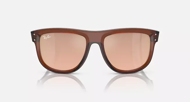 Солнцезащитные очки Ray-Ban BOYFRIEND REVERSE, светлое золото