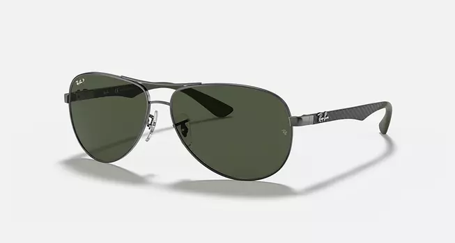 Солнцезащитные очки Ray-Ban CARBON FIBRE, зеленый